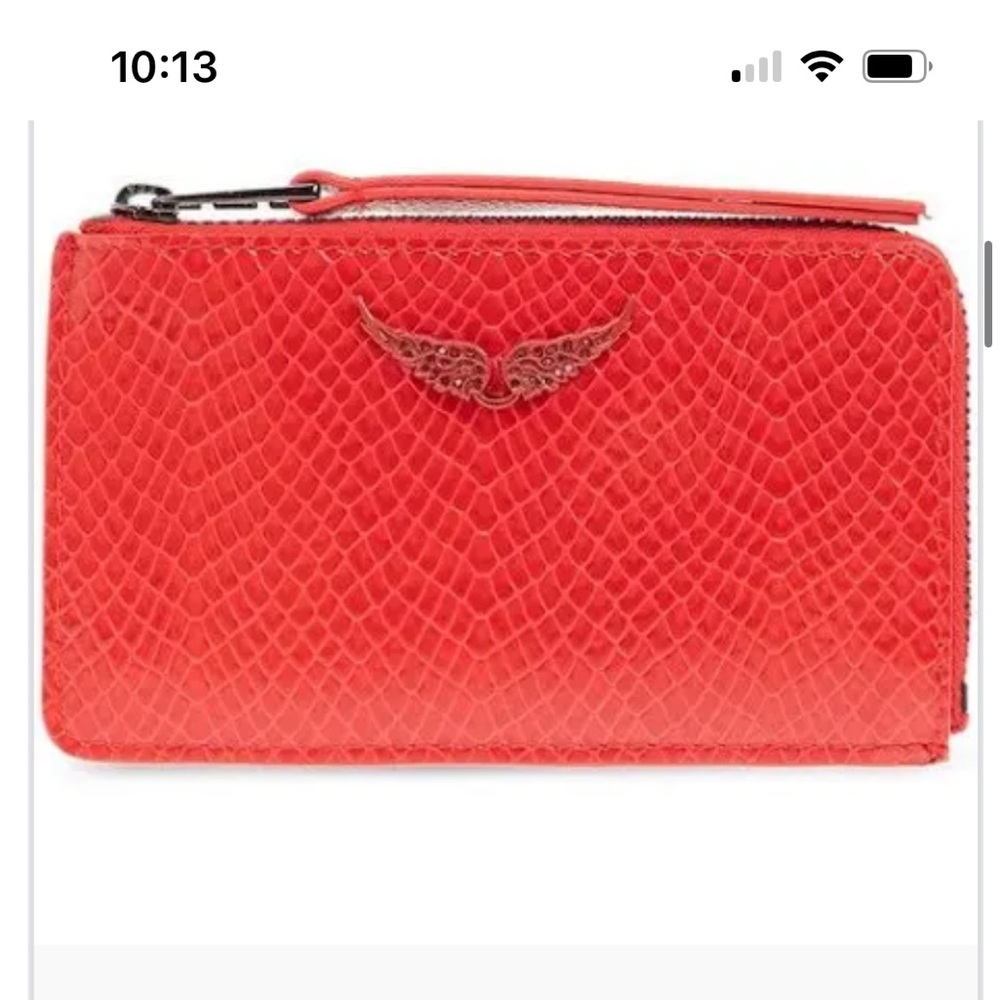 Zadig Voltaire Embossed Wallet